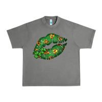 Tornado Green and Leopard Patterned Irish Day Lips Urban Heavy Tee - Bettercallsaul