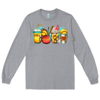 Heather Grey softball coffee Long Sleeve Tee - Jasminsmagicworld