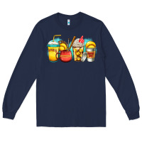 Navy softball coffee Long Sleeve Tee - Jasminsmagicworld