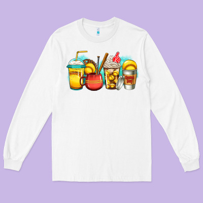 Softball Coffee Long Sleeve Tee Designed By Jasminsmagicworld