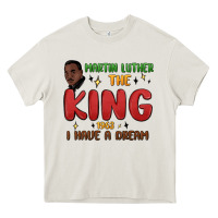 Cream martin luther the king 1963 i have a dream Heavy Core Tee - MaliasSmallBusiness