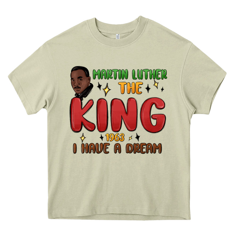 Martin Luther The King 1963 I Have A Dream Heavy Core Tee by MaliasSmallBusiness | Teevron