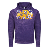 Cloud Purple Rocky Mountain Columbine Flower Vintage Hoodie - Bettercallsaul