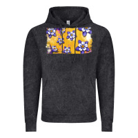 Rocky Mountain Columbine Flower Vintage Hoodie | Teevron