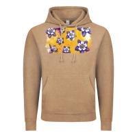 Vintage Coffee Rocky Mountain Columbine Flower Vintage Hoodie - Bettercallsaul