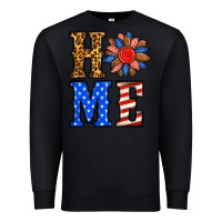 Black 4th of july home Premium Sweatshirt - BundleAndBundleShop