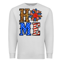 Dove Grey 4th of july home Premium Sweatshirt - BundleAndBundleShop