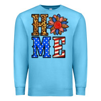 Ocean Blue 4th of july home Premium Sweatshirt - BundleAndBundleShop
