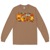 Toasted Coconut Thanksgiving Coffee Cups Long Sleeve Tee - texasbilliewilder