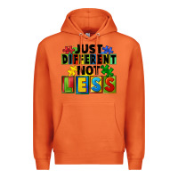 Carrot Just different not less Premium Hoodie - FaDigitalArtStudio