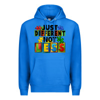 True Royal Just different not less Premium Hoodie - FaDigitalArtStudio
