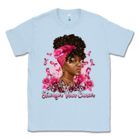Dusty Blue stronger than cancer Classic Tee - Artiststas
