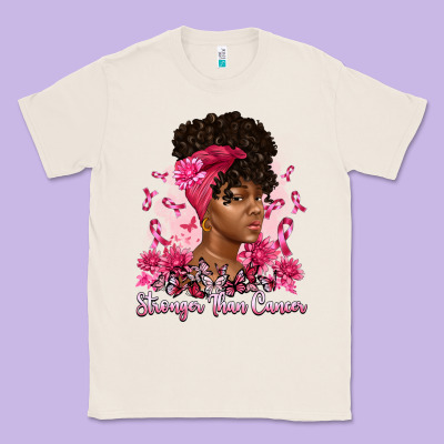Stronger Than Cancer Classic Tee Designed By Artiststas