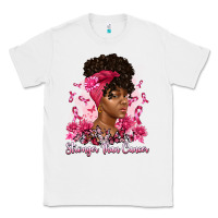 White stronger than cancer Classic Tee - Artiststas