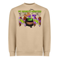 Mushroom my favorite monsters calls me mom Heavyweight Sweatshirt - CowGirlArtShop