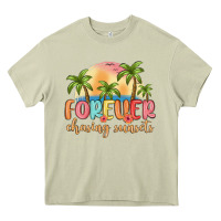 Mossy forever chasing sunsets Heavy Core Tee - MaliasSmallBusiness