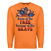 Carrot home of the free because of the brave Premium Sweatshirt - BundleAndBundleShop