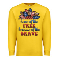 Lemon home of the free because of the brave Premium Sweatshirt - BundleAndBundleShop