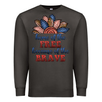 Smoke home of the free because of the brave Premium Sweatshirt - BundleAndBundleShop