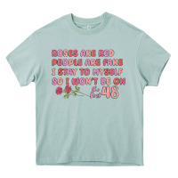 Arona roses are red Heavy Core Tee - MaliasSmallBusiness