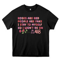 Black roses are red Heavy Core Tee - MaliasSmallBusiness