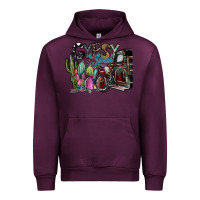Mauve Wine gypsy soul Urban Hoodie - SublimationCraftShop