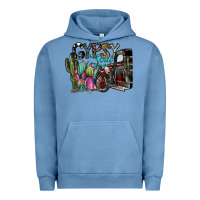 Pigment Pebble Blue gypsy soul Urban Hoodie - SublimationCraftShop