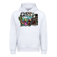 White gypsy soul Urban Hoodie - SublimationCraftShop