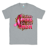 Heather Grey i wear pink for my mom Classic Tee - Artiststas