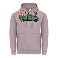 Farm Animals Truck Vintage Hoodie | Teevron