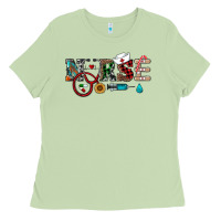 Matcha christmas nurse Ladies Tee - RanaPortraitStore
