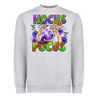 Heather Grey hocus pocus Heavyweight Sweatshirt - CowGirlArtShop