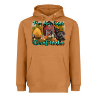 Meerkat pumpkin kisses harvest wishes Heavyweight Hoodie - BundleAndBundleShop