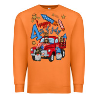 Carrot 4th of july truck  1 Premium Sweatshirt - BundleAndBundleShop
