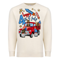 Sandshell 4th of july truck  1 Premium Sweatshirt - BundleAndBundleShop