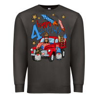 Smoke 4th of july truck  1 Premium Sweatshirt - BundleAndBundleShop
