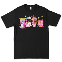 Black unicorn coffee cups Premium Tee - NancyCooperArtShop