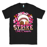 Black strike out cancer baseball Classic Tee - Artiststas