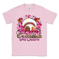 Bubblegum Pink strike out cancer baseball Classic Tee - Artiststas