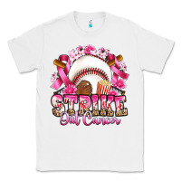 White strike out cancer baseball Classic Tee - Artiststas
