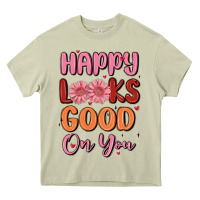 Mossy happy looks good on you Heavy Core Tee - MaliasSmallBusiness