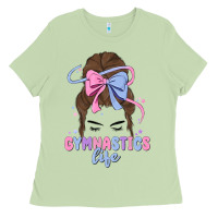 Matcha gymnastics life Ladies Tee - MaliasSmallBusiness