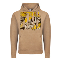 Vintage Coffee Softball Dad Vintage Hoodie - Bettercallsaul