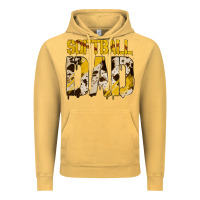 Vintage Mustard Softball Dad Vintage Hoodie - Bettercallsaul