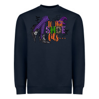 Navy if the shoe fits Heavyweight Sweatshirt - CowGirlArtShop