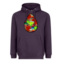 Plum mexican teardrop  4 Heavyweight Hoodie - BundleAndBundleShop