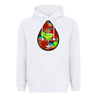 White mexican teardrop  4 Heavyweight Hoodie - BundleAndBundleShop