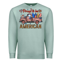 Proud To Be American Truck Premium Sweatshirt | Teevron
