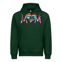 Forest Green girl mom Urban Hoodie - CowhideDigitalArt