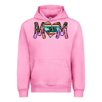 Fuchsia Pink girl mom Urban Hoodie - CowhideDigitalArt